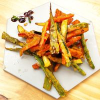 tempura exquisita at Cor de Carxofa in Benicarlo