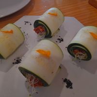 Canelones RAW FOOD at Cor de Carxofa in Benicarlo