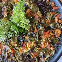 Fideuà mediterranea  at Cor de Carxofa in Benicarlo