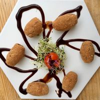 Croquetas del Chef at Cor de Carxofa in Benicarlo