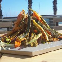 Magic tempura  at Cor de Carxofa in Benicarlo
