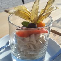 Artisjok mousse at Cor de Carxofa in Benicarlo