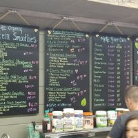 Tasty smoothies and local Kombucha  at Inergy Market in Oak Island