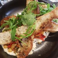 Chickpea shakshuka at Vaughans Cafe and Deli in Inverloch