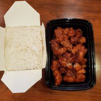 Yams in sesame sauce, minus the onions and green peppers. at Camdi in Minneapolis