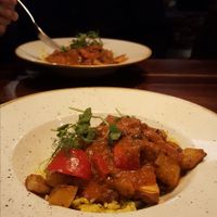 Spiced squash curry at The Old Stables in Arundel