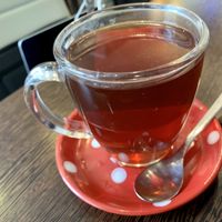 tea at Mr Kumpir in Wiesbaden