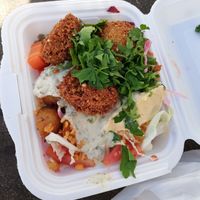 Kleiner Falafelteller at Falafel Kimo in Hamburg