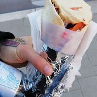 Falafel im Brot 3€ at Falafel Kimo in Hamburg