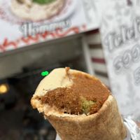   at Falafel Kimo in Hamburg