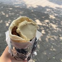   at Falafel Kimo in Hamburg