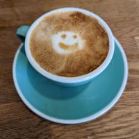 Oat flat white at Hullabaloo in Ipswich