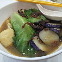 Cart noodles at The Recipe 素食譜 in Kowloon