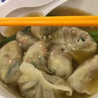 Dumpling soup at The Recipe 素食譜 in Kowloon