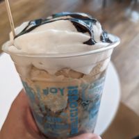 Non-Dairy Sundae at Ben & Jerry's in Lake Placid
