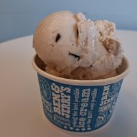 Cookie dough non-dairy i e cream at Ben & Jerry's in Lake Placid