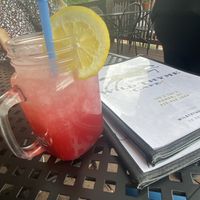 Blackberry lemonade  at Wild Thyme Cafe in Kanab
