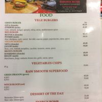 The English price list at Barcode Mitra in Zagreb