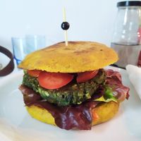 Green Burguer at Barcode Mitra in Zagreb
