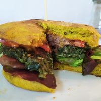Green Burguer at Barcode Mitra in Zagreb