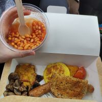 Veg breakfast at PEK in Dover