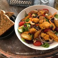 Warm Summer Salad with Crispy Tofu at PEK in Dover