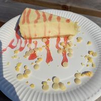 Cheesecake with white chocolate at PEK in Dover