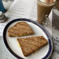 Vegan toastie at PEK in Dover