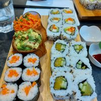Vegan plate for 2 : everything was good at Sushi Kawaii in Montpellier