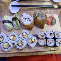 Full vegan platter  at Sushi Kawaii in Montpellier