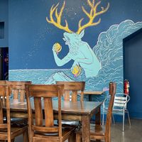 Mural  at The Wayside Cafe & Deli in Olympia
