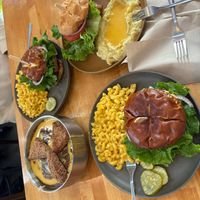 Three chicken sandwiches with different sides and the Almost Famous bowl  at The Wayside Cafe & Deli in Olympia