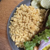 Mac and cheese (good portion)  at The Wayside Cafe & Deli in Olympia