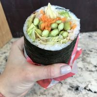 Weight watch sushi burrito  at Sunny Cafe in Boston