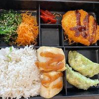 Vegan Bento Box at Sushi Express in Belgrave