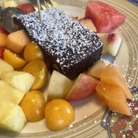 vegan brownie  at Miss PeppeR in Wietzendorf