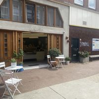 Outside  at La La Ijs in Amsterdam