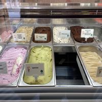 Many vegan flavours (April 2023)  at La La Ijs in Amsterdam