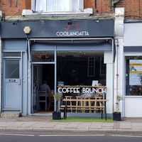 Outside at Coolangatta Cafe in South West London