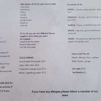 Drinks at Coolangatta Cafe in South West London