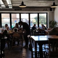 Seating area at Croxtons in Portsmouth