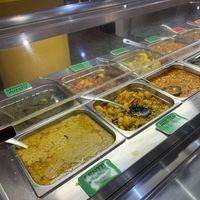 Loads of vegan options to choose from  at The Mosque Kitchen in Edinburgh