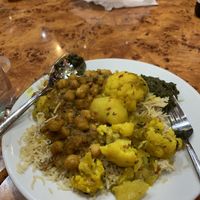 HUGE portion! at The Mosque Kitchen in Edinburgh