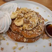 Vegan pancakes at Socola in Murcia