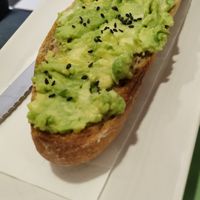 Avocado toast at Socola in Murcia