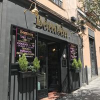 Entrance at Bombon in Madrid