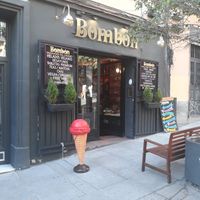 Entrance at Bombon in Madrid