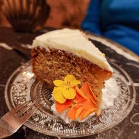 tarta de limon y semillas de amapola at Bombon in Madrid