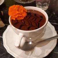 Hot chocolate at Bombon in Madrid