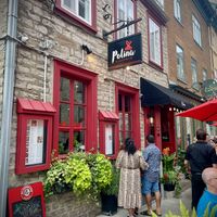   at Polina Pizzeria in Quebec